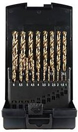 Projahn Spiralbohrer-Set BASIC aus HSS-Co, 19-teilig, Ø 1–10 mm in Kunststoffkassette - Bild 1