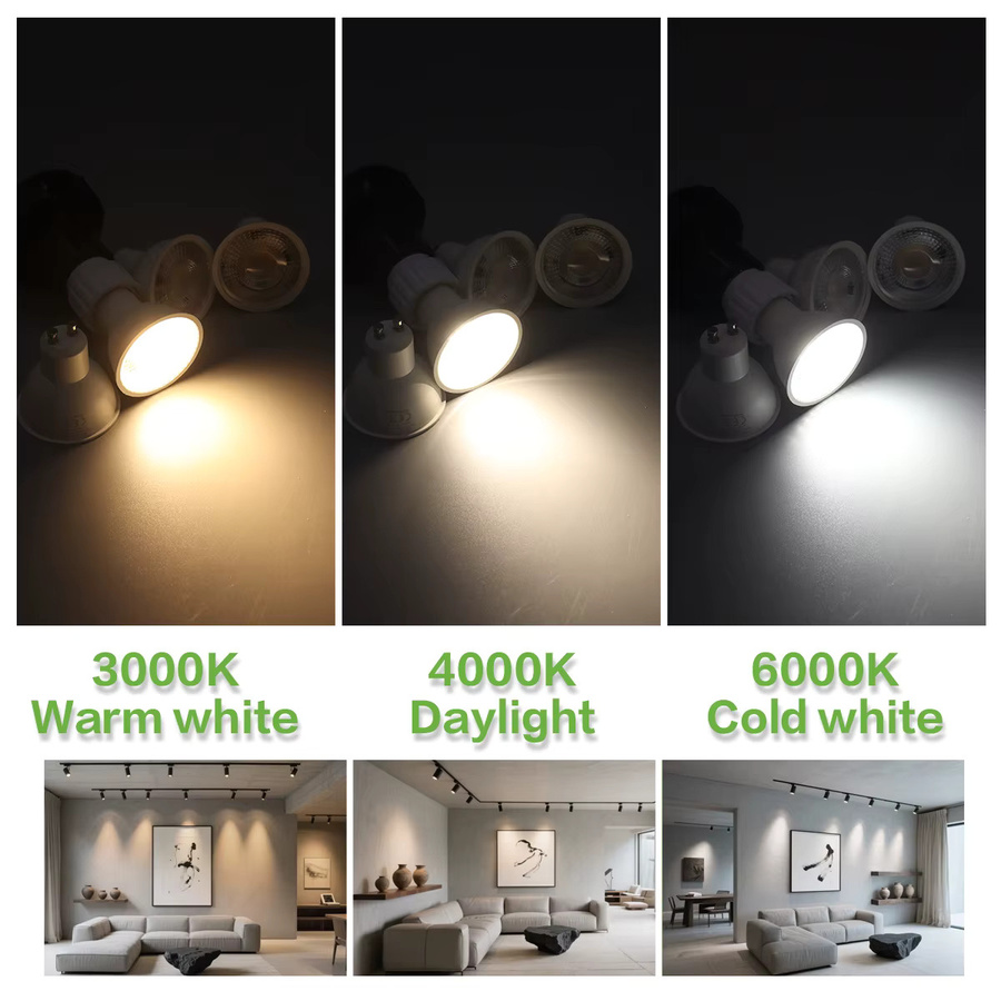 Gatetop LED GU10 Scheinwerfer Birne, weiß, flimmerfrei, 220V Ersatz für Halogenlampen - Bild 3