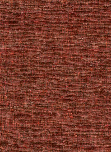 Arte Tapete Katia Silk in Papaya mit abstraktem Design aus Textil und Vlies für Wohnzimmer und Schlafzimmer - Bild 1