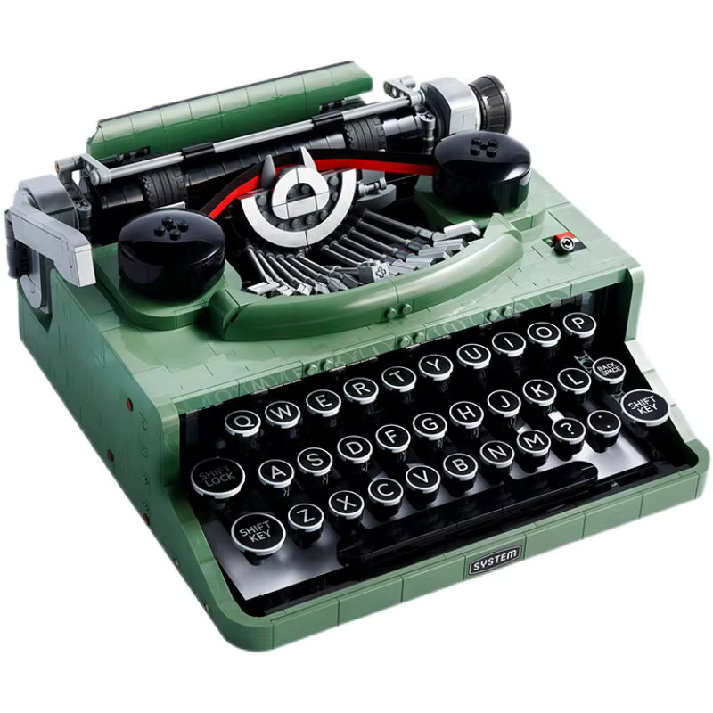 Potdemiel IDEAS Retro Klassisches Schreibmaschinen-Bausteinset, Modell-Bausatz, 2079 Teile, ab 14 Jahre - Bild 7