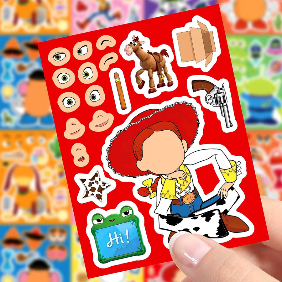 Disney Toy Story Puzzle-Aufkleber-Spiel, DIY-Puzzle-Spielzeug - Bild 2