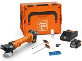 Fein Akku-Kantenfräse AKFH 18-5 AS Basis Set mit Anwenderset in Orange - Bild 1
