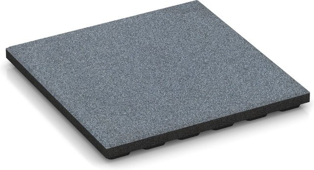 WARCO Hundeliege aus Gummigranulat in Graphitgrau, B/T/H: 50 x 50 x 4 cm - Bild 1
