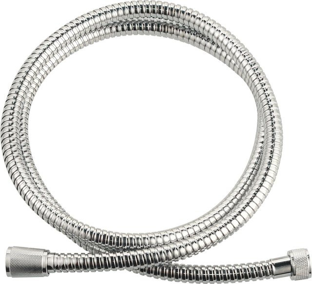 baliv Metall Brauseschlauch BSL-150.10 aus Edelstahl in Silber verchromt mit Anti-Twist-Funktion, Länge: 150 cm - Bild 1