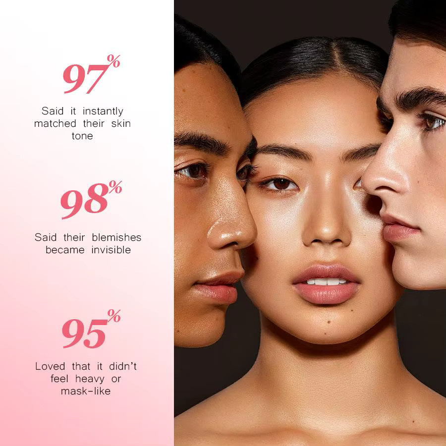 Smooche Foundation SPF15, langanhaltend, leichtgewichtig - Bild 6