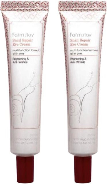 FARM STAY Snail Repair Augencreme, 40 ml, mit Kollagen - Bild 1