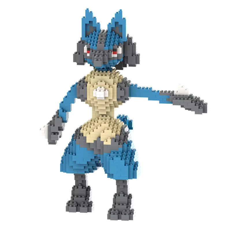 Keeppley Mini Bricks Pokémon Baustein Set mit verschiedenen Figuren wie Pikachu, Charizard und Gengar für Kinder - Bild 2