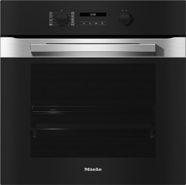 Miele Einbaubackofen H 2861-1 B in Edelstahl/CleanSteel inklusive HBBL 71 - Bild 1