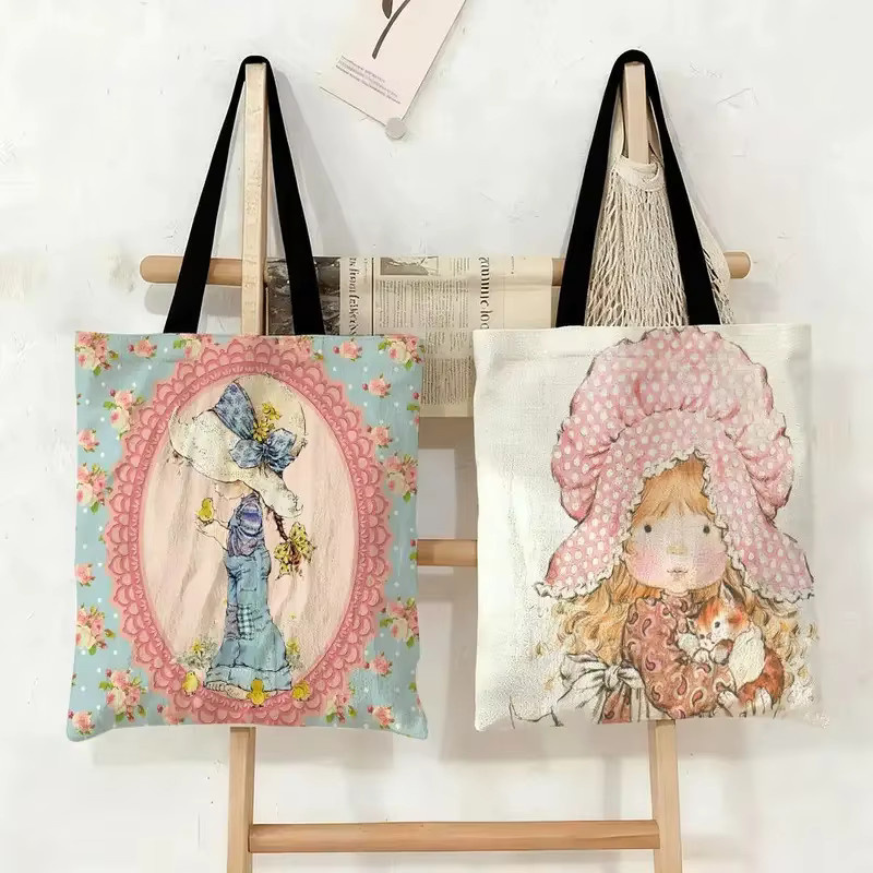 VIKAMA Cartoon-Anime Aufbewahrungstasche in Multicolour als langlebige und wiederverwendbare Reisetasche oder Alltagshandtasche mit großer Kapazität - Bild 1