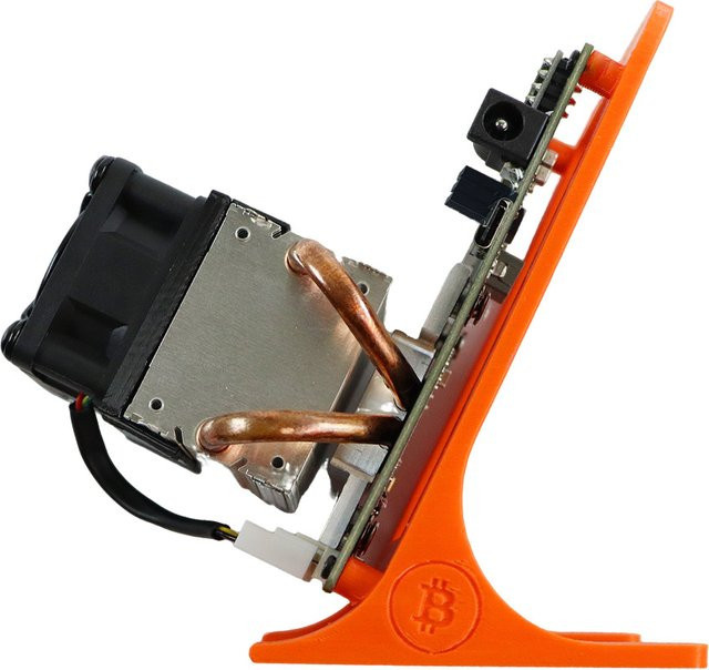 Bitaxe Gamma 602 Bitcoin Solo Mining-Gerät in Orange, 1,5-1,7 TH/s Open-Source-Lottery-Miner, übertaktbarer ASIC Krypto-Rig - Bild 1