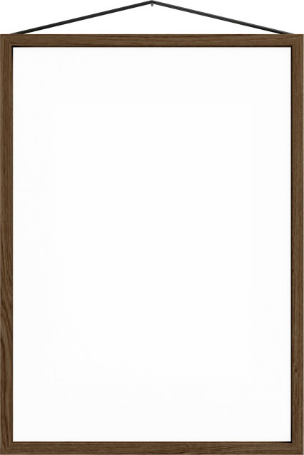 Moebe Frame minimalistischer Tisch aus Metall und Holz in Schwarz, Weiß oder Braun - Bild 1