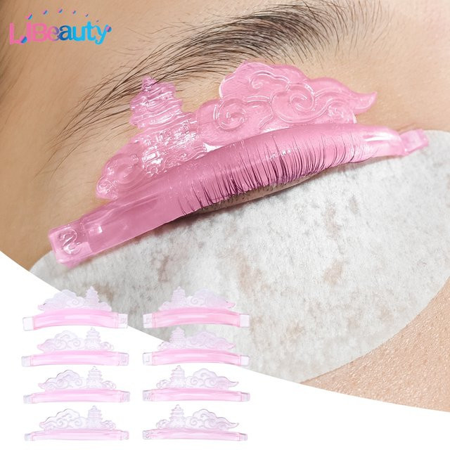 Libeauty Wimpern-Lifting-Pads C-Curl, 4 Paar, Unisex - Bild 1