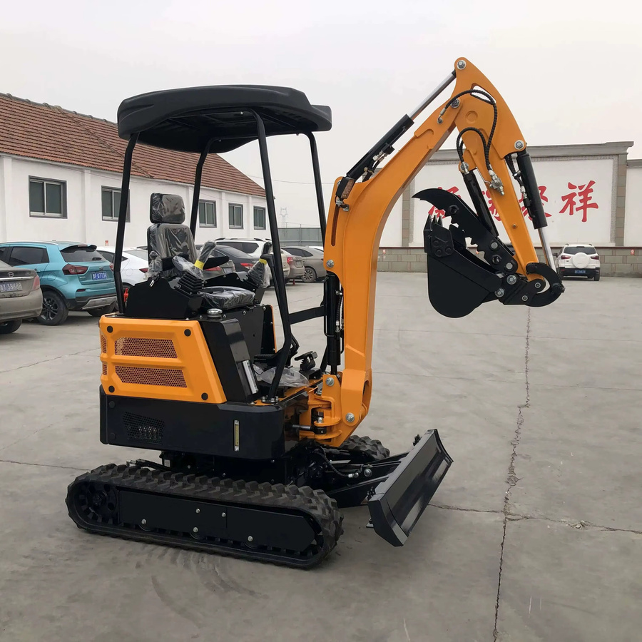nicosail Mini-Bagger mit Dieselmotor in Gelb, 2 Tonnen und 2,5 Tonnen - Bild 2