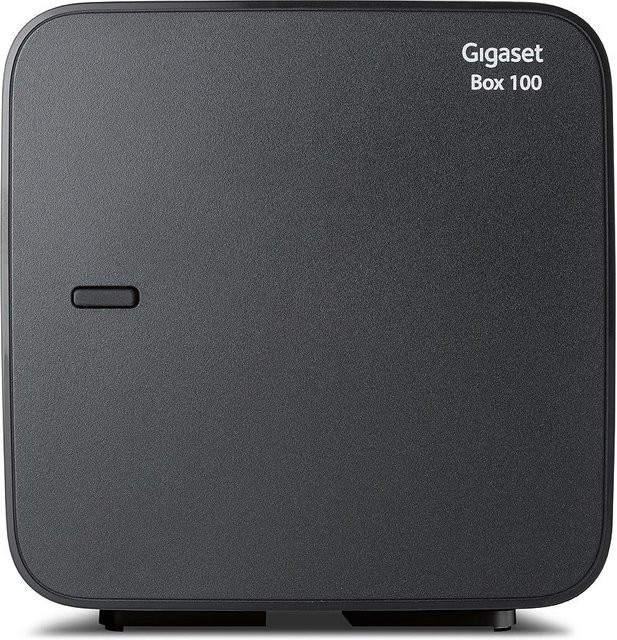 Gigaset Box 100 DECT Telefonbasisstation in Schwarz - Bild 1