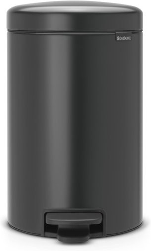Brabantia Abfalleimer mit Pedal in Weiß, Grau oder Anthrazit, B/T/H: 43,0 x 26,0 x 32,0 cm - Bild 1