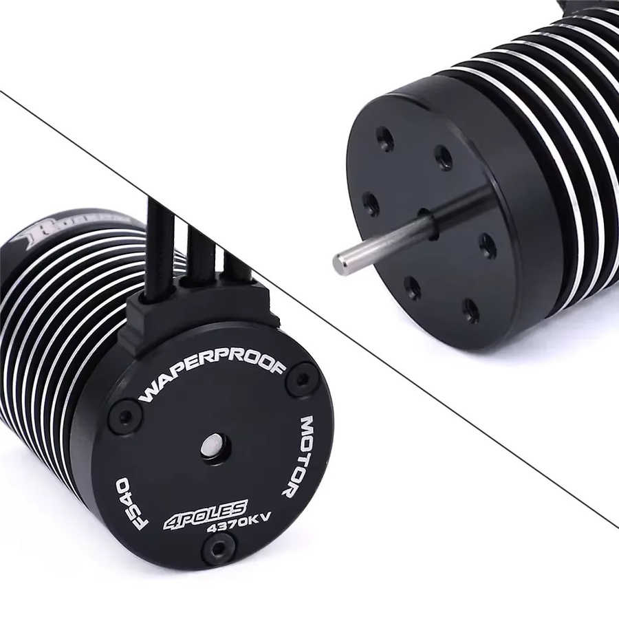 SURPASS HOBBY Wasserdichter bürstenloser Motor, Metall, Schwarz - Bild 4