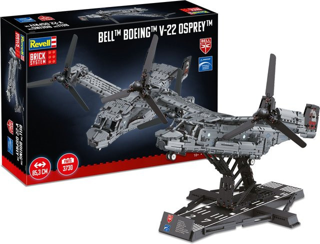 Revell Bell Boeing V-22 Osprey Brick System, Fahrzeug, 1:25, ab 18 Jahre - Bild 1