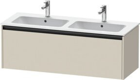 Duravit Waschtischunterschrank Ketho.2, wandhängend, Tau matt, B/T/H: 128 x 48 x 44 cm - Bild 1