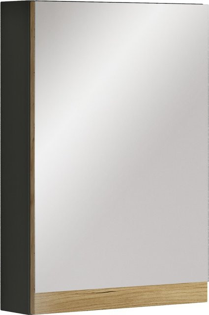 VCM Spiegelschrank für das Badezimmer mit Glastüren, H x B x T: 58 x 40 x 13 cm - Bild 1