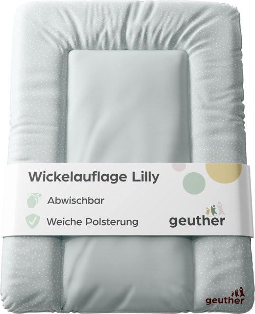 Wickelauflage Lilly von Geuther in Grey mit ÖKO-TEX Standard 100 Zertifizierung - Bild 1
