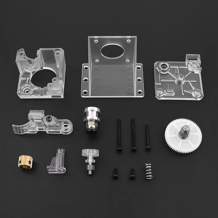 Titan Extruder Parts ED3 V6 Stock Feeder für 3D-Drucker kompatibel mit ANYCUBIC Mega S X-Serie, CR10 und Ender 3-Serie in Schwarz - Bild 3