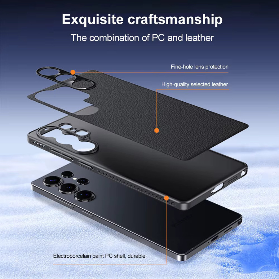 Samsung Handyhülle mit magnetischer Wärmeableitung für Galaxy S25 Ultra und S24 Ultra in Schwarz - Bild 2