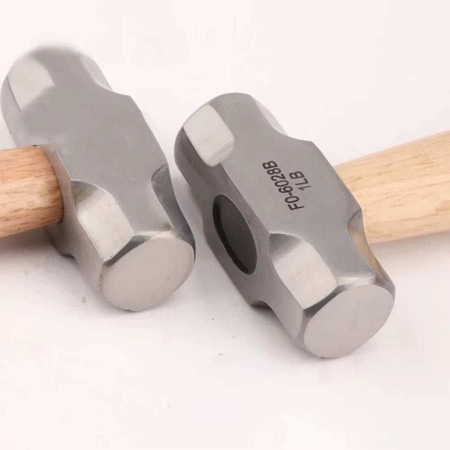 Skeyo Mini Hammer aus High Carbon Stahl mit Massivholzgriff in Silber - Bild 2