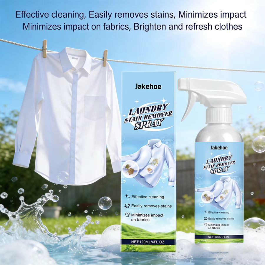JAKEHOE Kleiderreinigungsspray in White zur Fleckentfernung und Geruchseliminierung - Bild 5