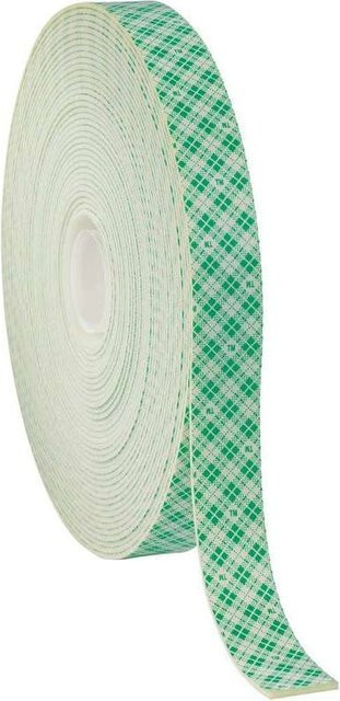 3M Doppelseitiges Klebeband mit Schaumstoffträger in Beige, Breite: 25 mm, Länge: 66 m - Bild 1