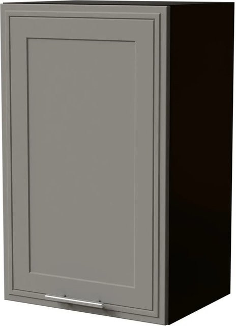 Feldmann-Wohnen Hängeschrank Salo W2/45 in Schwarz und Staubgrau Matt mit Soft-Close-Türen, B/T/H: 45 x 32,5 x 72 cm - Bild 1