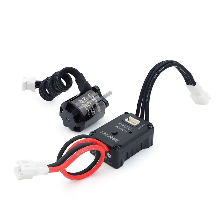 ROCKET-RC GECKO MINI24 ESC 1212 Motor Bürstenlos, für 1/16 1/18 1/24 RC Auto - Bild 2