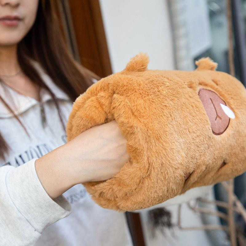 GDzaccly Capybara Handwärmer Kissen Stofftier Plüsch - Bild 3
