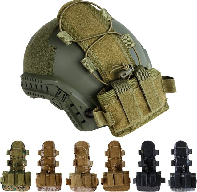 BOOIU Taktische Helm Batterie Tasche MK2 Gegengewicht Pack für Militär und Airsoft - Bild 1