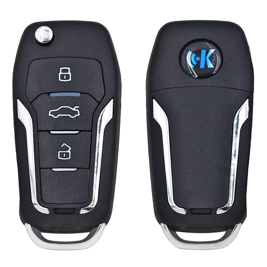 5er Set Keydiy KD-NB12 Universal Fernbedienungsschlüssel für Ford in Schwarz, kompatibel mit KD900, KD900+ URG200 und KD-X2 Mini - Bild 2