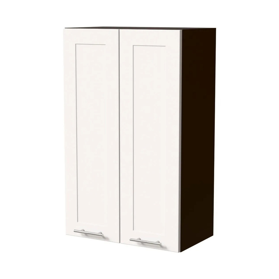 Feldmann-Wohnen Hängeschrank Oslo W4/60 Küchenschrank in Lava und Weiß Matt mit Soft-Close-Türen, B/T/H: 60 x 32,5 x 96 cm - Bild 2