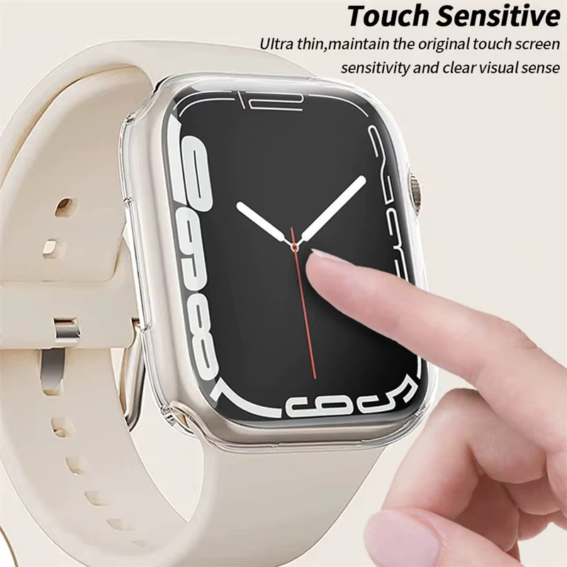HUBANDE Displayschutzfolie für Apple Watch, Silikon, Schwarz, Unisex - Bild 4