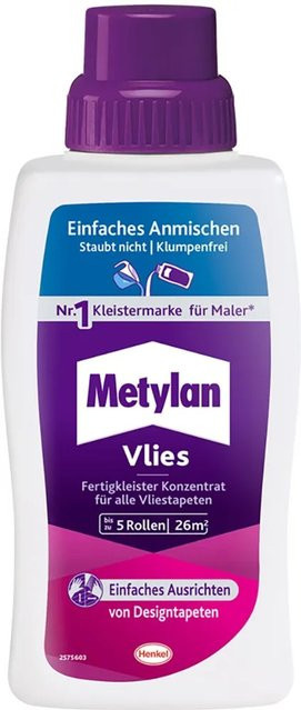 Metylan Fertigkleister Konzentrat für Vlies Tapeten, transparent, 500 g - Bild 1