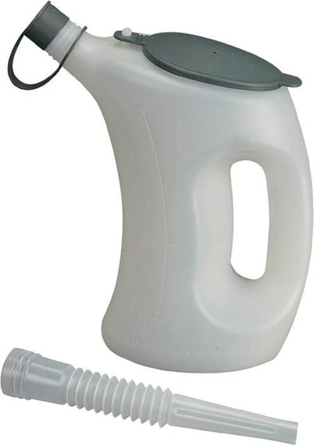 Pressol Messbecher mit Schutzdeckel und Flexauslauf, transparent, 5 l - Bild 1