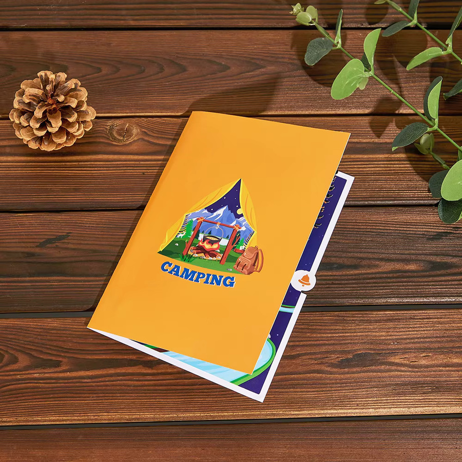 Opjoys 3D-Zelt-Grußkarte als Pop-up-Papierhandwerk in Mehrfarbig für Geburtstag, Hochzeit oder Jubiläum - Bild 2