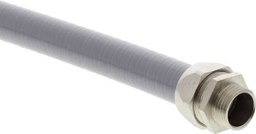 Wiska Schutzschlauch BMCG-PVC-S-10-LG-GT in Grau, Durchmesser: 10 mm, Länge: 30 m - Bild 1