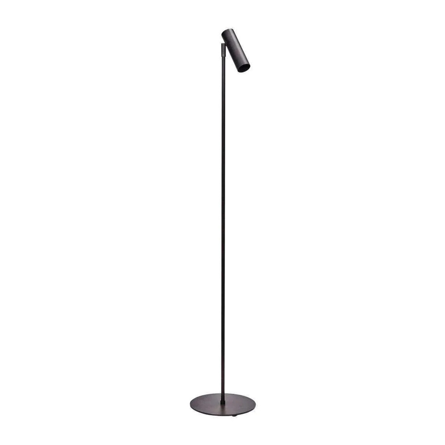 House Doctor Stehlampe Norm in Schwarz Antik, verstellbare Akzentleuchte für das Wohnzimmer - Bild 1