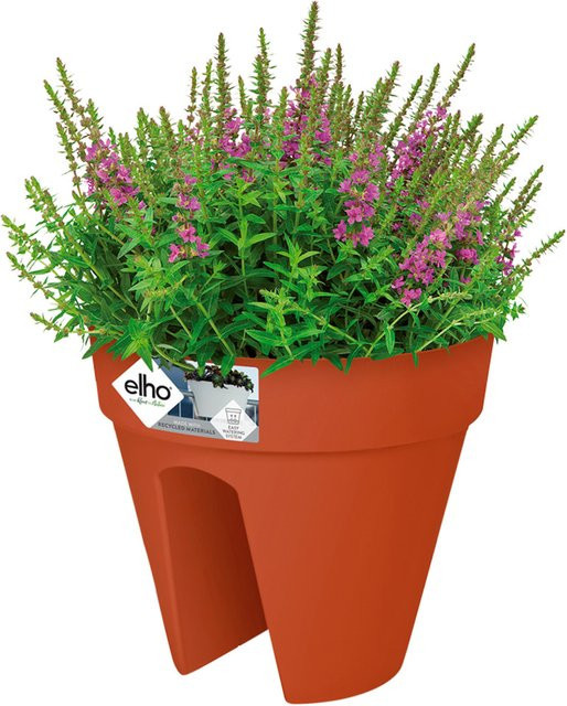 Blumentopf Elho Terrakotta aus Kunststoff für draußen, Breite: 28,5 cm, Höhe: 25,5 cm - Bild 1