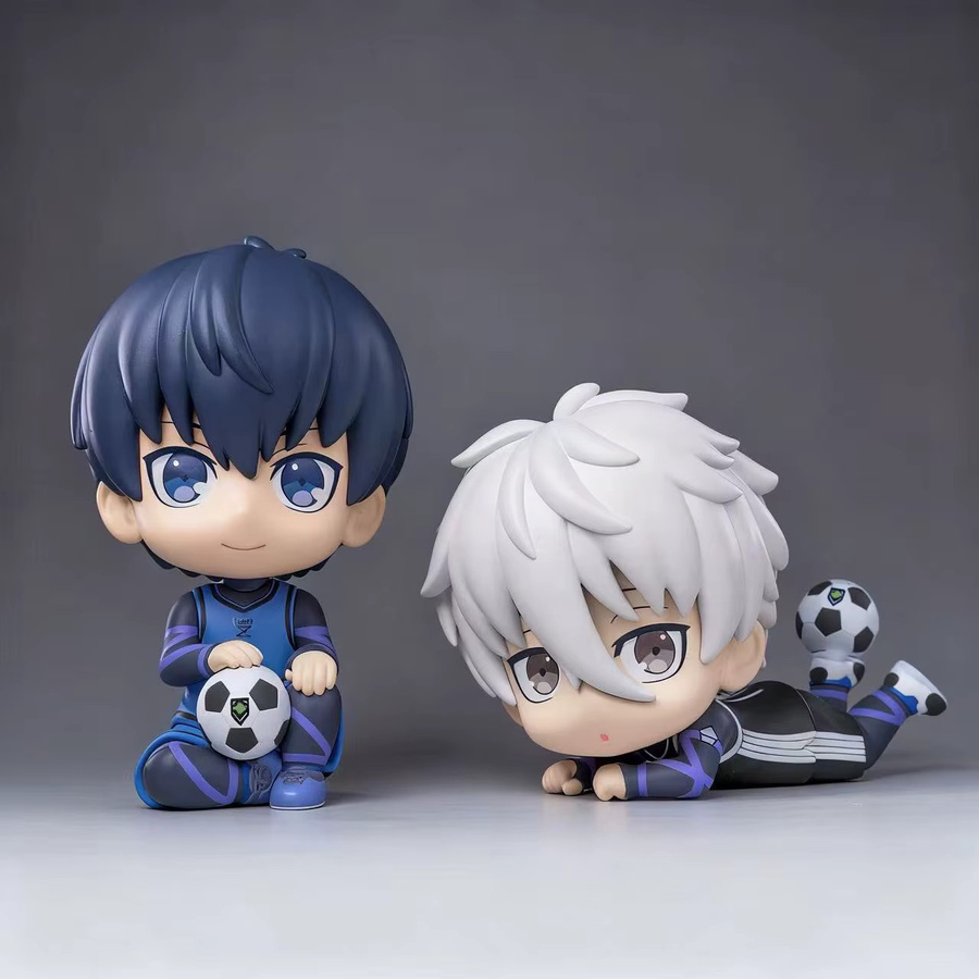 Bandai Blue Lock Isagi Yoichi Bachira Meguru, Actionfiguren, Q-Version - Bild 1