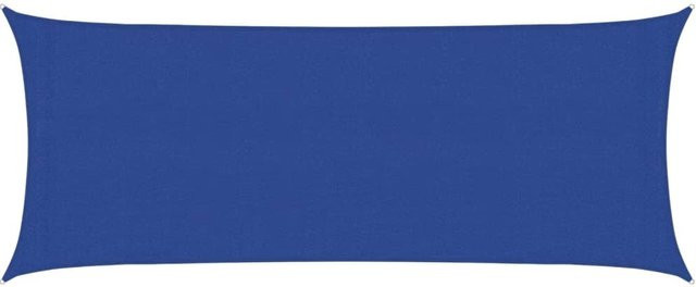 Sonnensegel aus HDPE in Blau, B/T: 2 x 5 m, 160 g/m² - Bild 1