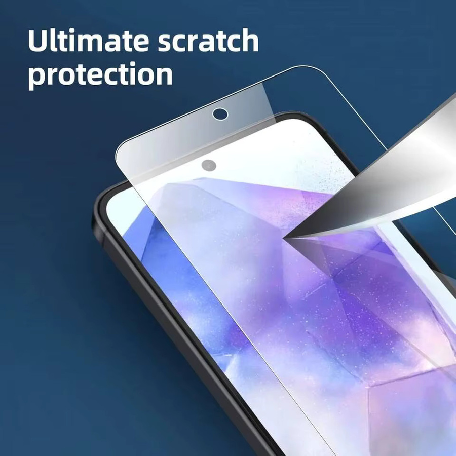 3er-Set Displayschutzfolie aus gehärtetem Glas für Samsung Galaxy S26 S25 Ultra und weitere Modelle, transparent - Bild 4
