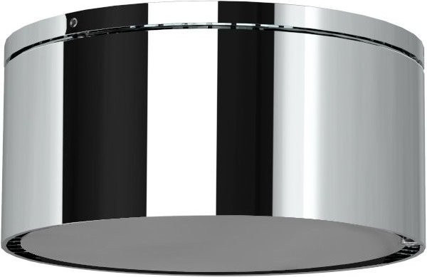 Top Light Puk Maxx One 2 LED-Deckenleuchte in Chrom und mattiertem Glas mit warmweißem Licht (2700K) - Bild 1