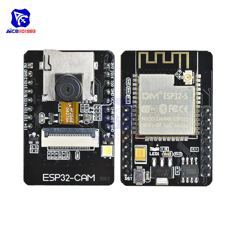 Diymore ESP32-CAM-MB CH340G USB-C Kamera-Modul mit OV2640 2MP Kamera, WiFi und Bluetooth in Schwarz - Bild 3