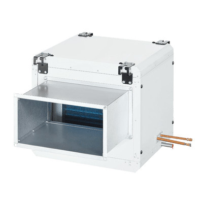 Helios Kühlregister Kaltwasser AIR1-KR KW XC 700 L aus Edelstahl in Weiß - Bild 1