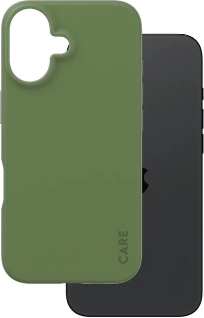 CARE by PanzerGlass Fashionable Case iPhone 16 Handyhülle in Grün - Bild 1
