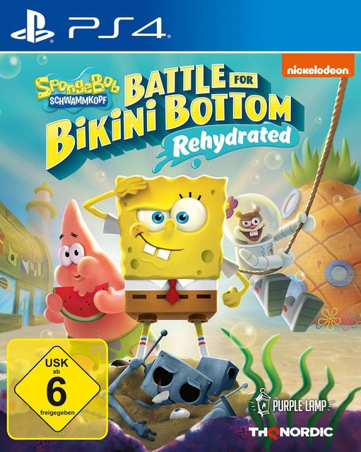 Spongebob Squarepants - Battle for Bikini Bottom Rehydrated, Videospiel PS4 - Bild 1